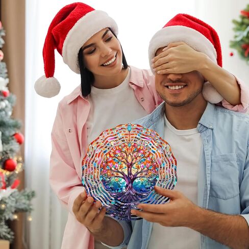 الغزلان رئيس الرياح الدوار 3D متجمد رئيس الغزلان الرياح الدوار شنقا لساحة وحديقة الرياح الدوار، لطيف الغزلان رئيس الرياح الدوارات 10 بوصة in Kuwait