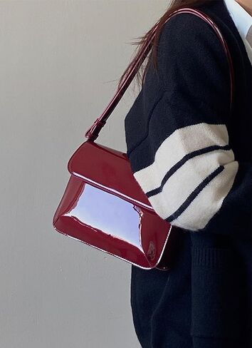 المرأة تحت الإبط حقائب كتف فو حقيبة الجراب الجلدية حقيبة مخلب العصرية المحافظ حقيبة يد خمر مساء حقيبة الكتف حقائب اليد in Kuwait