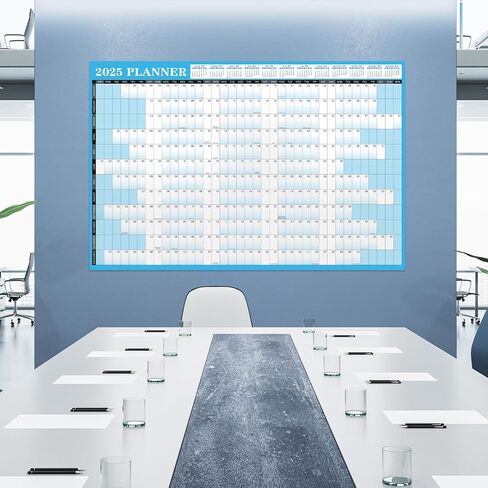 2025 Yearly Wall Calendar - 2025 Calendar from January 2025 to December 2025, 2025 Wall Calendar, 34.9" x 23.1" (Open), Thick Paper, 10 Double-Sided Round Stickers in Kuwait