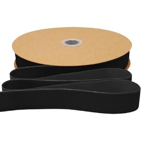Black Velvet Ribbon 1 inch × 25 Yards for Christmas Wreath Bow DIY Sewing Projects Gift Wrapping