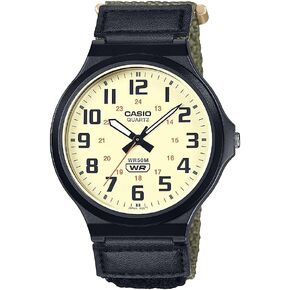 Casio Unisex MW-240-1E2VCF Classic Analog Display Quartz Black Watch