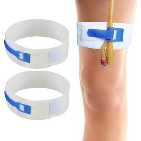Catheter Stabilization Device Catheter Urinary Leg Bag Legband Holder Legband Holder Sticker (Pack of 10)