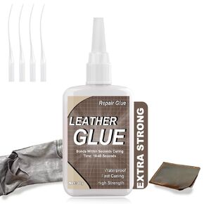 Fabric Glue Permanent, Fabric Glue, Fabric Glue for Clothing, 60ml Waterproof Super Strong Fabric Adhesive Glue for Patches Liquid Stitch Mighty Mend for Clothing Flannel Leather Doll Repair Bonding