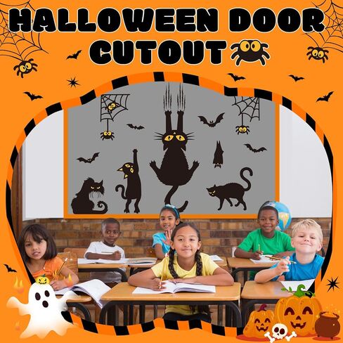 Containlol St. Patrick's Bulletin Board Decorations Set Our Class is Full of Lucky Charms Classroom Door Decorations Irish Shamrock Lucky Clover Paper Cutouts Wall Decals for Chalkboard Office Party in Kuwait