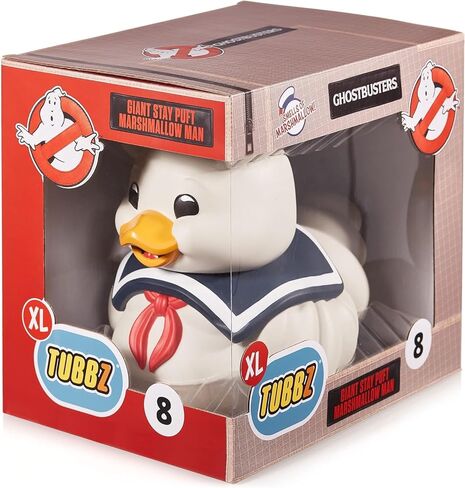 TUBBZ Boxed Edition Stay Puft Collectible Vinyl Rubber Duck Figure - Official Ghostbusters Merchandise - TV, Movies & Video Games in Kuwait