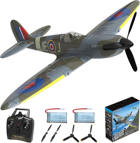RC Plane 4 Channel RC Airplane FW190 Ready to Fly with Upgraded Xpilot Stabilization System & One Key Aerobatic, Remote Control Airplanes for Beginners Adult in Kuwait