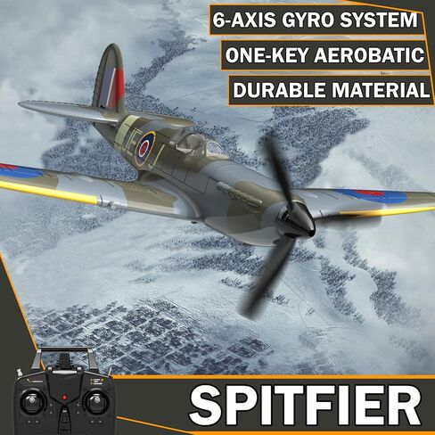 RC Plane 4 Channel RC Airplane FW190 Ready to Fly with Upgraded Xpilot Stabilization System & One Key Aerobatic, Remote Control Airplanes for Beginners Adult in Kuwait