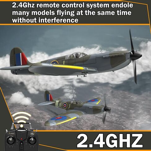 RC Plane 4 Channel RC Airplane FW190 Ready to Fly with Upgraded Xpilot Stabilization System & One Key Aerobatic, Remote Control Airplanes for Beginners Adult in Kuwait