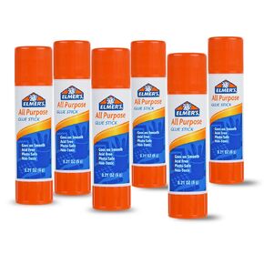 Elmer’s Glue Sticks, 0.21 Ounce – 12 Count All Purpose Elmers Glue Stick White