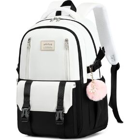 Caoroky knight Travel Laptop Backpack for Women Girls Elementary High School Bag College Backpacks Waterproof Daypack Large Bookbags Purse for Teens Students Computer Bags 15.6 Inch-Blue