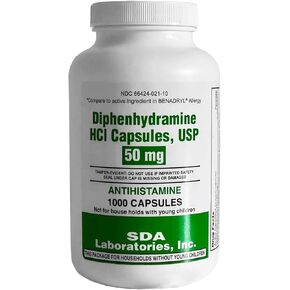 ديفينهيدرامين CP 50mg *SDA الحجم: 1000 in Saudi Arabia
