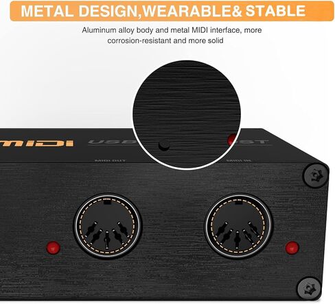 CAMOLA USB MIDI Host Box USB to MIDI Converter MIDI Interface in Kuwait