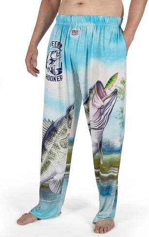 Funny Mens Pajama Pants, Ultra Soft Breathable Lounge Pajama Pants for Women | Humorous Novelty Gag gift Loungewear Bottoms in Kuwait