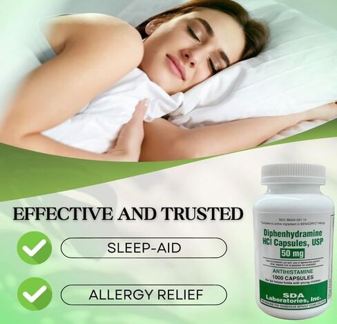 ديفينهيدرامين CP 50mg *SDA الحجم: 1000 in Saudi Arabia