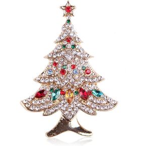5PCS Christmas Brooch Pins Christmas Tree Snowman Moose Candy Wreath Brooch Holiday Pins for Christmas Day (Christmas Brooch)