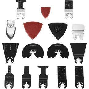 WEN Oscillating Multi-Tool Kit, 3.5A Variable Speed with Accessories and Carrying Case (MT3537)