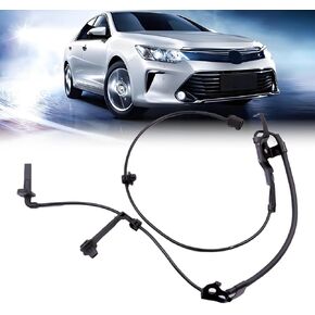 ABS Wheel Speed Sensor Front Left Compatible with 2018-2024 Toyota Camry 2019-2022 Toyota Avalon Lexus ES350 ES300h Driver Side ABS Sensor # 89543-06081 ALS3237