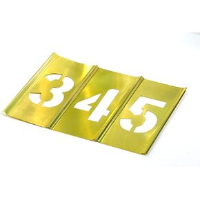 CH Hanson 10011 2" Numbers Stencil Set 15 pc