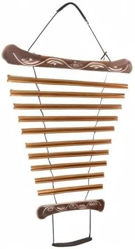 Meinl Sonic Energy Meditation Flow Chimes for Relaxing Sound Healing with Mallet and Bag, 2-Year Warranty (MFC10CMIBK), Black in Saudi Arabia