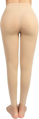 Sheer Compression Pantyhose, 8-15 mmHg, Women's Shaping Tights, 20 Denier Compression Stockings for Women in Kuwait