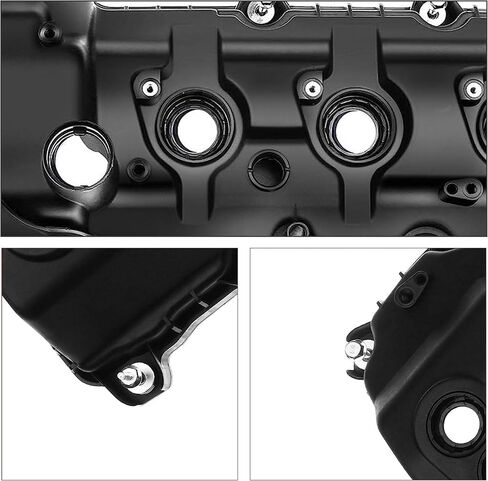 Engine Valve Cover Left & Right Compatible With Ford F150 2011-2012 Compatible With Ford Explorer 2011-2019 Compatible With Lincoln MKX 2011 Non-Turbocharged Only NOT Fits Ford R.a.p.t.o.r Truck in Kuwait