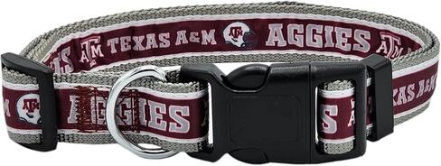 NCAA PET Collar Georgia Bulldogs Dog Collar, Size Medium College Team Collar for Dogs & Cats. A Shiny & Colorful Dog & Cat Collar Licensed by The NCAA in Saudi Arabia