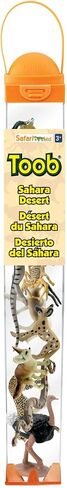 Safari Ltd. Sahara Desert Animals TOOB - Detailed Figurines of Fennec Fox, Ostrich, Dorcas Gazelle, and More - Fun Educational Play Toy for Boys, Girls & Kids Ages 3+ in Saudi Arabia