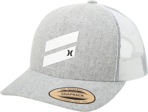 Hurley Men's Baseball Cap - Icon Slash Curved Brim Trucker Hat in Kuwait