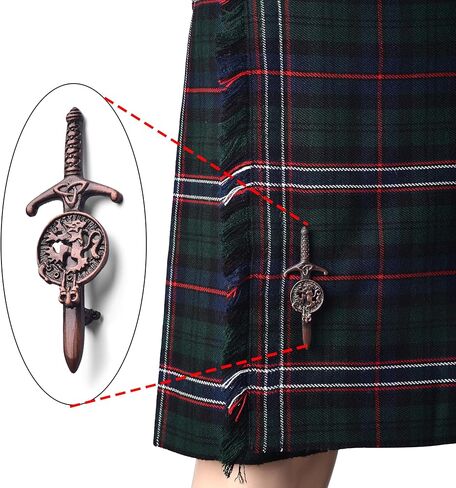 دبوس نقبة أسد متفشي، نحاس معدني خالٍ من الصدأ، 4 بوصات in Kuwait