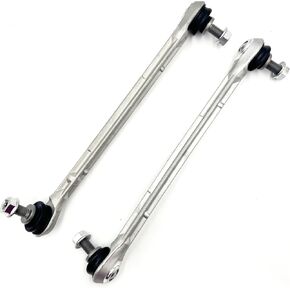 Front Sway Stabilizer Bar End Link 2 Pcs Left & Right｜Replacement For 08-09 Benz C230 10-15 C250 08-11 C300 08-15 C350 C63 AMG 10-14 E350 ｜Replace OE#: K750337 K750338 Aluminium