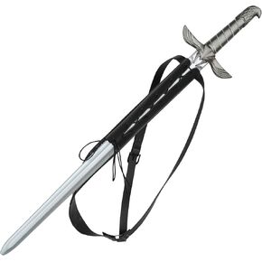 Sword Frog Medieval Faux Leather Back Sword Frog Sword Sheath Holster Vintage Adjustable Sword Holster Belt Props
