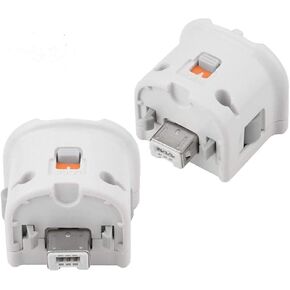 Wii Motion Plus Adapter for Original Wii Remote Controller(Pack of 2) (White)