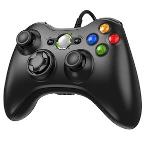 Etpark Wireless Controller for Xbox 360, Xbox 360 Joystick Wireless Game Controller for Xbox 360 & Slim Console and PC Windows XP/7/8/10(Black)