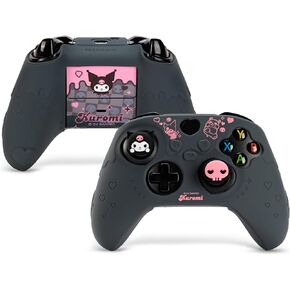 Controller Cover Skin for Xbox Series X/S Controller,Soft Silicone Anti-Slip Protective Cover Skin Case Compatible with Xbox Controller with 2 Thumb Grip Caps - KLM