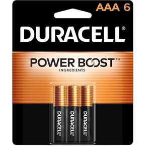 Duracell Coppertop AAA Batteries with Power Boost Ingredients, 20 Count Pack Triple A Battery with Long-lasting Power, Alkaline AAA Battery for Household and Office Devices