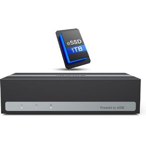 ANNKE 8 Channel 3K Lite Security DVR Recorder with 1TB Hard Drive, H.265+ Hybrid 5-in-1 Surveillance DVR, Human & Vehicle Detection, Supports 8CH Analog and 2 IP Cameras for 24/7 Home CCTV
