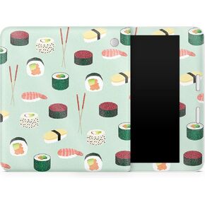 Glossy Glitter Tablet Skin Compatible with Kobo Libra 2 (2023) - Sushi - Premium 3M Vinyl Protective Wrap Decal Cover - Easy to Apply | Crafted in The USA by MightySkins