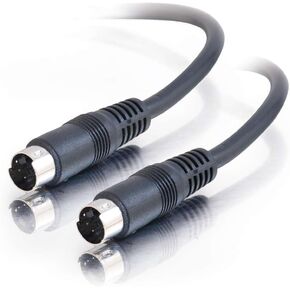 C2G 40915 Value Series S-Video Cable, Black (6 Feet, 1.82 Meters)