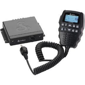 Cobra 75 All Road Wireless CB Radio - Dual-Mode AM/FM, Full 40 Channels, Bluetooth Connectivity, Digital Noise Cancellation, Waterproof, Instant Channel 9, 4-Watt Output, Easy to Operate, Black