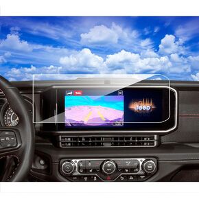 2024 Jeep Wrangler Screen Protector for 2024 2025 Jeep Wrangler JL Gladiator 4xe Sport Rubicon Sahara Willys Sport S 12.3 بوصة 2024 Wrangler Gladiator Accessories زجاج مقسى Wrangler 12.3 بوصة