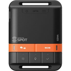 Spot Gen 4 Satellite GPS Messenger | Handheld Portable GPS Messenger for Hiking, Camping, Outdoor Activities | Globalstar Satellite Network Coverage | Subscription Applicable