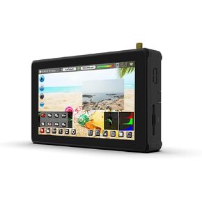 Magician X5,Video Switcher for Live Streaming,5.5 Inches 2×HDMI UVC+WiFi Video Mixer, Multiple Camera HDMI Live Stream Video Mixer Switcher,Supports USB 3.0 Streaming and SD Record.