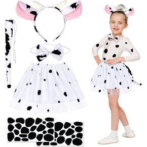 12 Pcs Artist Costume for Kids,Artist Costume Accessories Set with Black Beret Hat,Colorful Footprint Apron Painter Brush Sets for Theme Party Career Day Costume Halloween