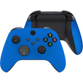 eXtremeRate Side Rails Grips Shell for Xbox Core Wireless Controller, Wood Grain Replacement Part Front Housing Cover Handles Faceplate for Xbox Series X & S Controller [Controller Excluded]