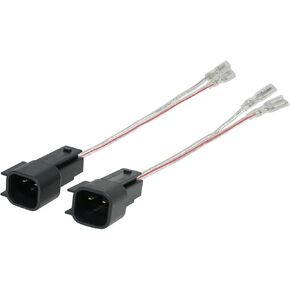 RED WOLF Car Front Rear Door Speaker Wiring Harness Compatible with 2000-2014 Ford F150/250 Escape, Mustang, Mercury, 2005-2013 Mazda 3 6 Series Replace Door Speaker Cable Plug