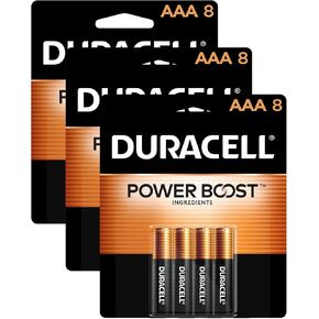 بطاريات دوراسيل كوبرتوب AAA مع مكونات معززة للطاقة، 24 قطعة بطارية ثلاثية A مع طاقة طويلة الأمد، بطارية قلوية AAA للأجهزة المنزلية والمكتبية in Kuwait