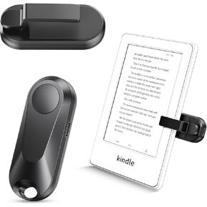 RF Remote Control Page Turner for Kindle Paperwhite Oasis eReaders Kobo,Camera Video Recording Remote Triggers, Page Turner for ipad Tablets Reading Novels Comics (Pink)
