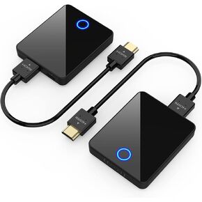 Wireless HDMI Transmitter and Receiver,Binken 150m Wireless HDMI Extender Support 1080P@60 Hz, Support 2.4/5GHz for Streaming Video Audio from Laptop, PC Satellite to HDTV Projector Model 810