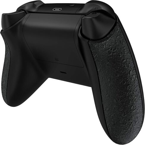 eXtremeRate Grip Cover for Xbox Series X & S Controller, Textured Green Non-Slip Back Panels Accessories, Replacement Side Rails Shell for Xbox Wireless Controller - Controller Not Included in Saudi Arabia