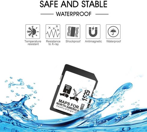 خريطة بطاقة SD للملاحة GM GPS لعام 2024 86531529، أداء احترافي، أحدث بيانات الخرائط المدمجة، تناسب Chevry Cadilla Buick in Kuwait